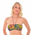 Amalfi Tan Through Bandeau Bikini Top