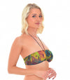 Amalfi Tan Through Bandeau Bikini Top