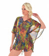 Amalfi Tan Through Poncho