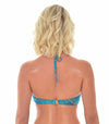 Emerald Tan Through Bandeau Bikini Top