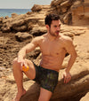 Havana Tan Through Swim Shorts
