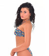Monaco Tan Through Bandeau Bikini Top
