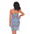 Paradise Green Tan Through Beach Dress