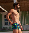 Java Tan Through Swim Trunks