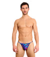 Mosaic Tan Through Swim Tanga