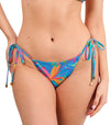 Paradise Green Tan Through Tie Side Bikini Tanga